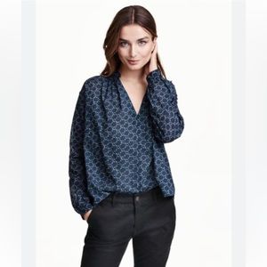 NWT long sleeve v neck blouse